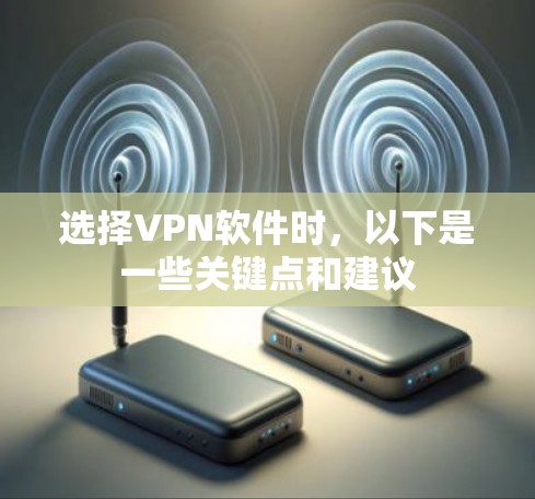 选择VPN软件时，以下是一些关键点和建议