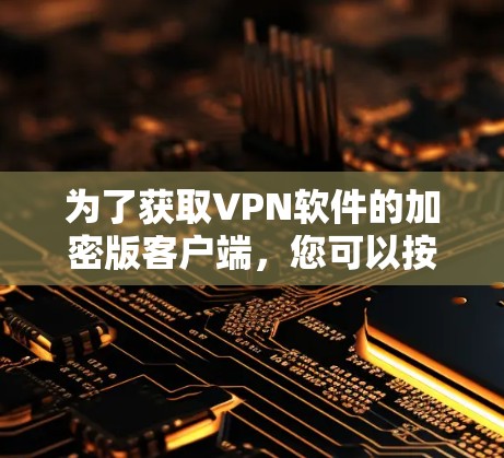 为了获取VPN软件的加密版客户端，您可以按照以下步骤进行