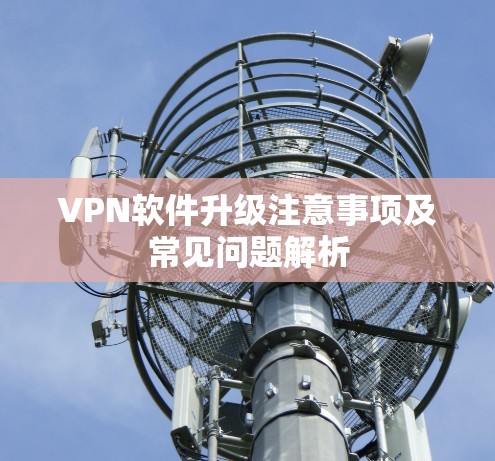 VPN软件升级注意事项及常见问题解析