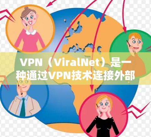 VPN（ViralNet）是一种通过VPN技术连接外部网络的网络服务，用于远程使用外部资源或服务。它通过虚拟连接实现，通常使用加密技术确保数据的安全传输