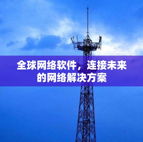 全球网络软件，连接未来的网络解决方案