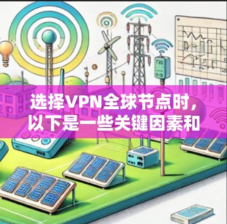 选择VPN全球节点时，以下是一些关键因素和推荐