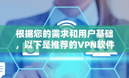 根据您的需求和用户基础，以下是推荐的VPN软件