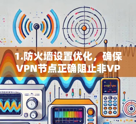 1.防火墙设置优化，确保VPN节点正确阻止非VPN用户访问目标服务器，使用Wanban检测防火墙转发，确保防火墙高效转发数据