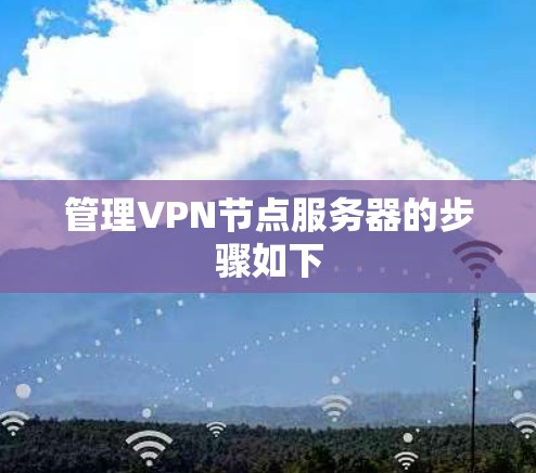 管理VPN节点服务器的步骤如下