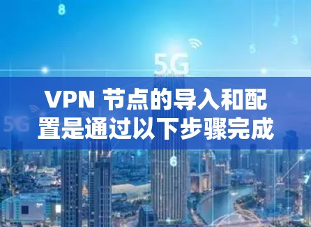 VPN 节点的导入和配置是通过以下步骤完成的