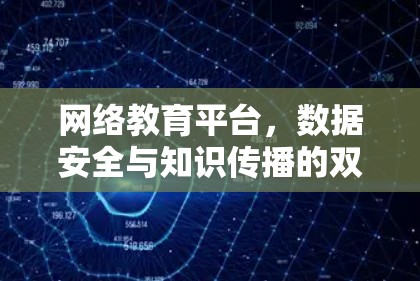 网络教育平台，数据安全与知识传播的双刃剑