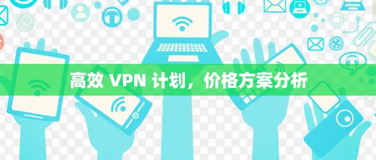 高效 VPN 计划，价格方案分析