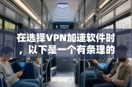 在选择VPN加速软件时，以下是一个有条理的推荐和使用指南