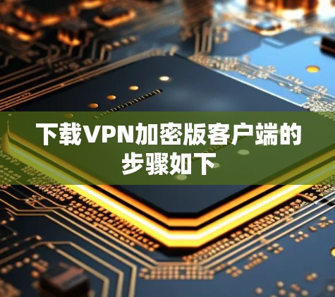 下载VPN加密版客户端的步骤如下