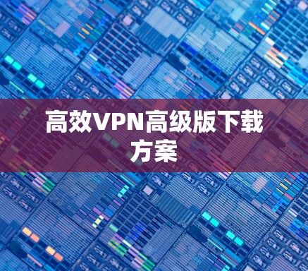 高效VPN高级版下载方案