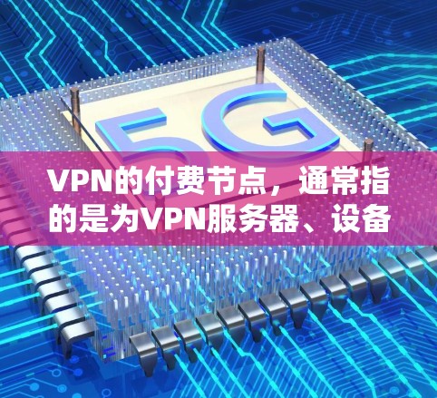 VPN的付费节点，通常指的是为VPN服务器、设备或服务支付费用来获得安全的网络连接。这些节点包括