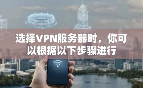 选择VPN服务器时，你可以根据以下步骤进行