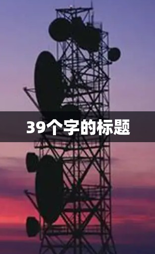 39个字的标题