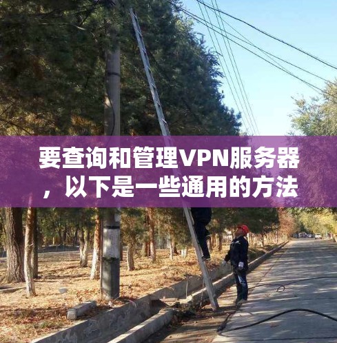 要查询和管理VPN服务器，以下是一些通用的方法和工具