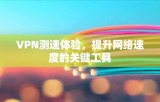 VPN测速体验，提升网络速度的关键工具