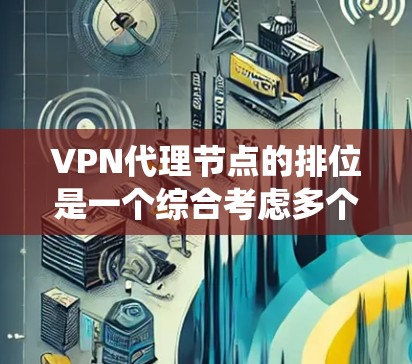 VPN代理节点的排位是一个综合考虑多个因素的系统，旨在优化VPN网络的性能和用户体验。以下是详细的步骤指南，以帮助理解和应用代理节点的排位策略