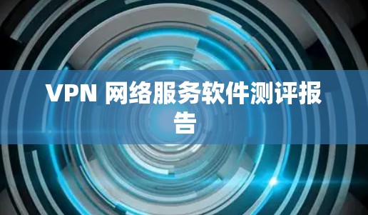 VPN 网络服务软件测评报告