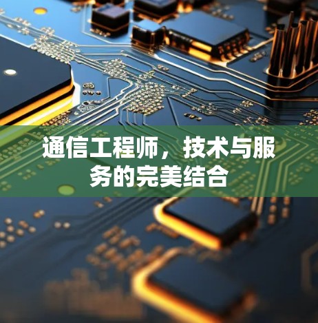 通信工程师，技术与服务的完美结合