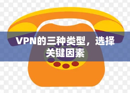 VPN的三种类型，选择关键因素