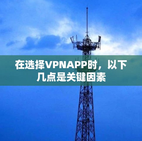 在选择VPNAPP时，以下几点是关键因素