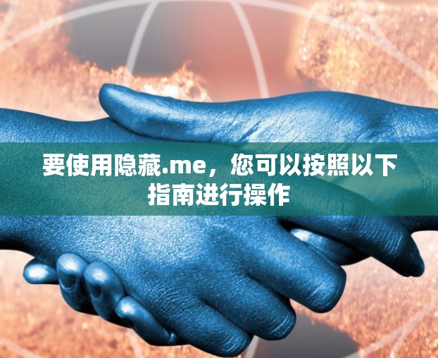 要使用隐藏.me，您可以按照以下指南进行操作