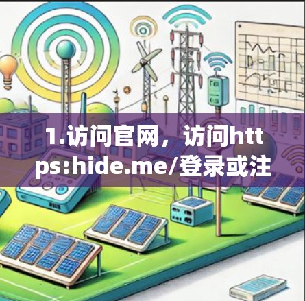 1.访问官网，访问https:hide.me/登录或注册账户