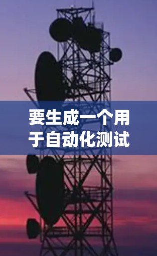 要生成一个用于自动化测试或脚本的 Hiddify 配置，你可以参考以下示例。Hiddify 配置通常包含项目名称、测试平台、测试参数、测试用例等字段