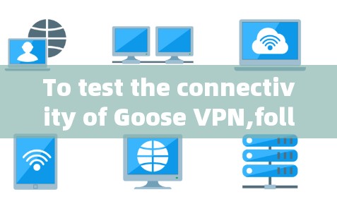 To test the connectivity of Goose VPN,follow these organized steps: