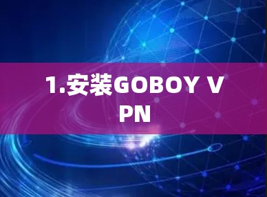 1.安装GOBOY VPN