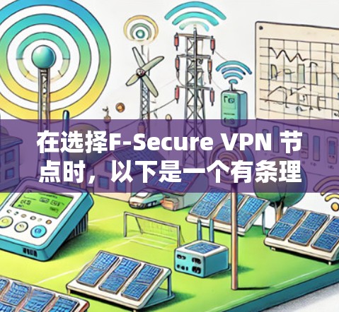 在选择F-Secure VPN 节点时，以下是一个有条理的步骤指南